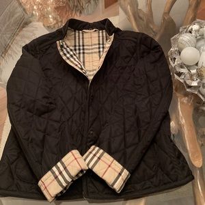 Burberry Outerwear Quilted Check Coat